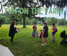 Fun on the Farm: Meet a Soldier, Make a Drum