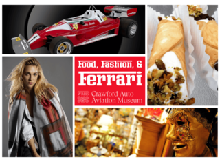 Food, Fashion and Ferraris