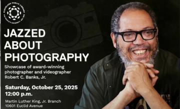 Jazzed About Photography: A National Arts & Humanities Month Event Featuring Robert C. Banks, Jr.