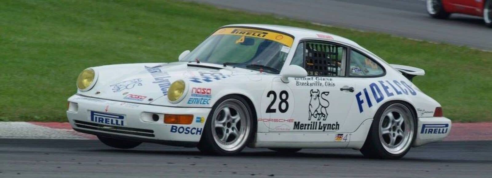 This 1991 Porsche Carrera Cup Car is one of just 120 built, and scored class wins in 1993 and 1994 at the prestigious 24 Hours of LeMans. Photo courtesy of Brant Giere.