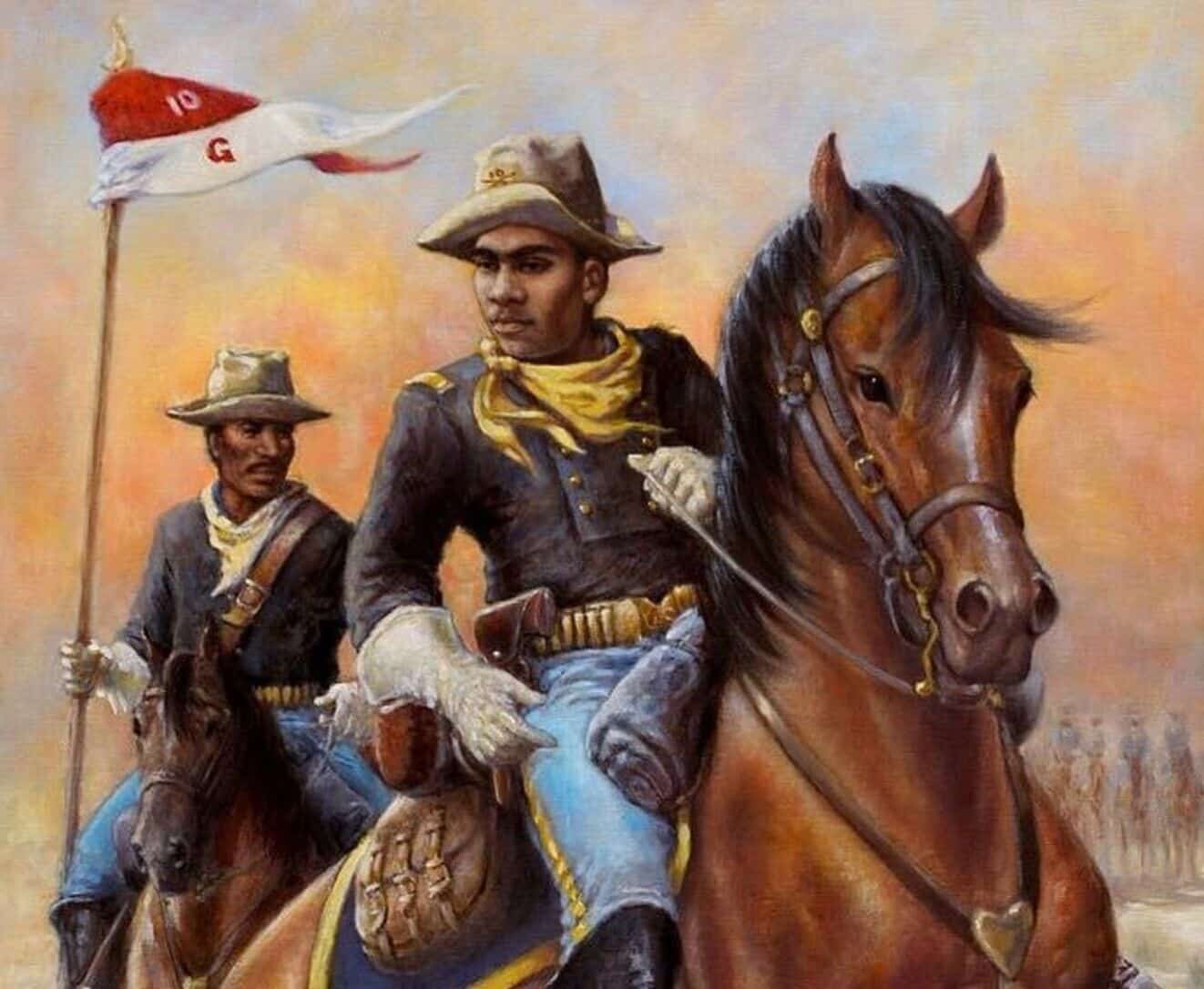 ‘The original Buffalo Soldier’ photo courtesy Buffalo Soldiers MC
