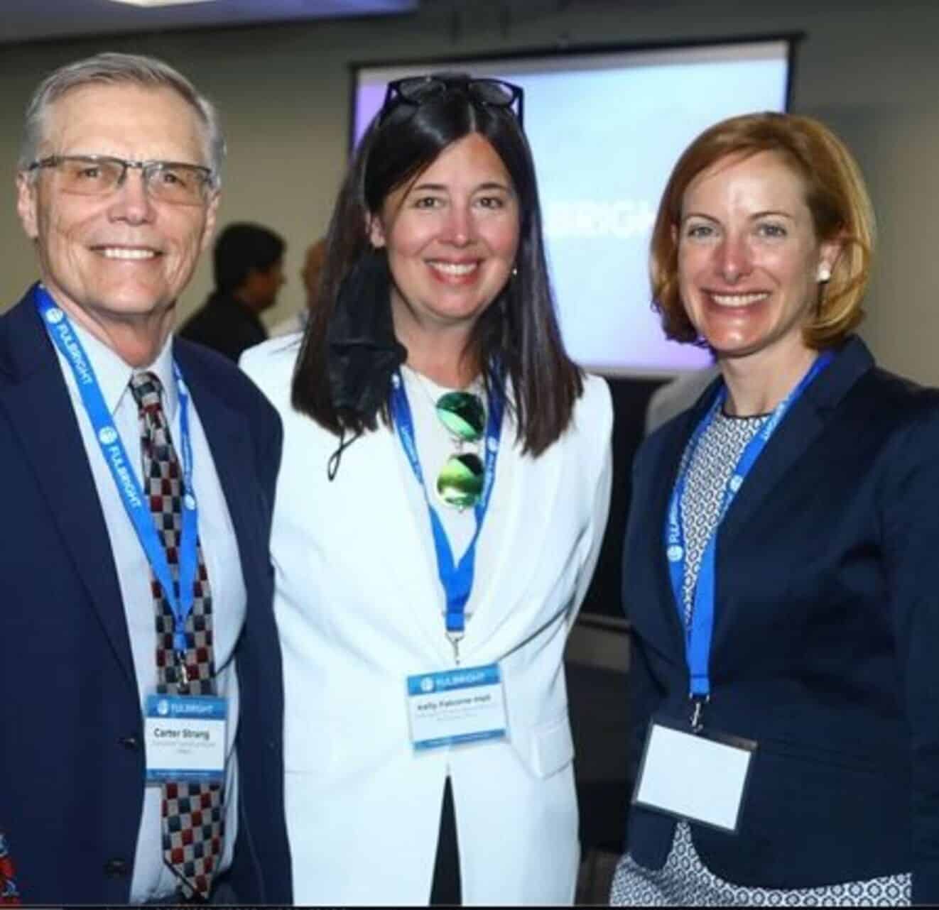 Fulbright reception kelly and ccwa leaders1