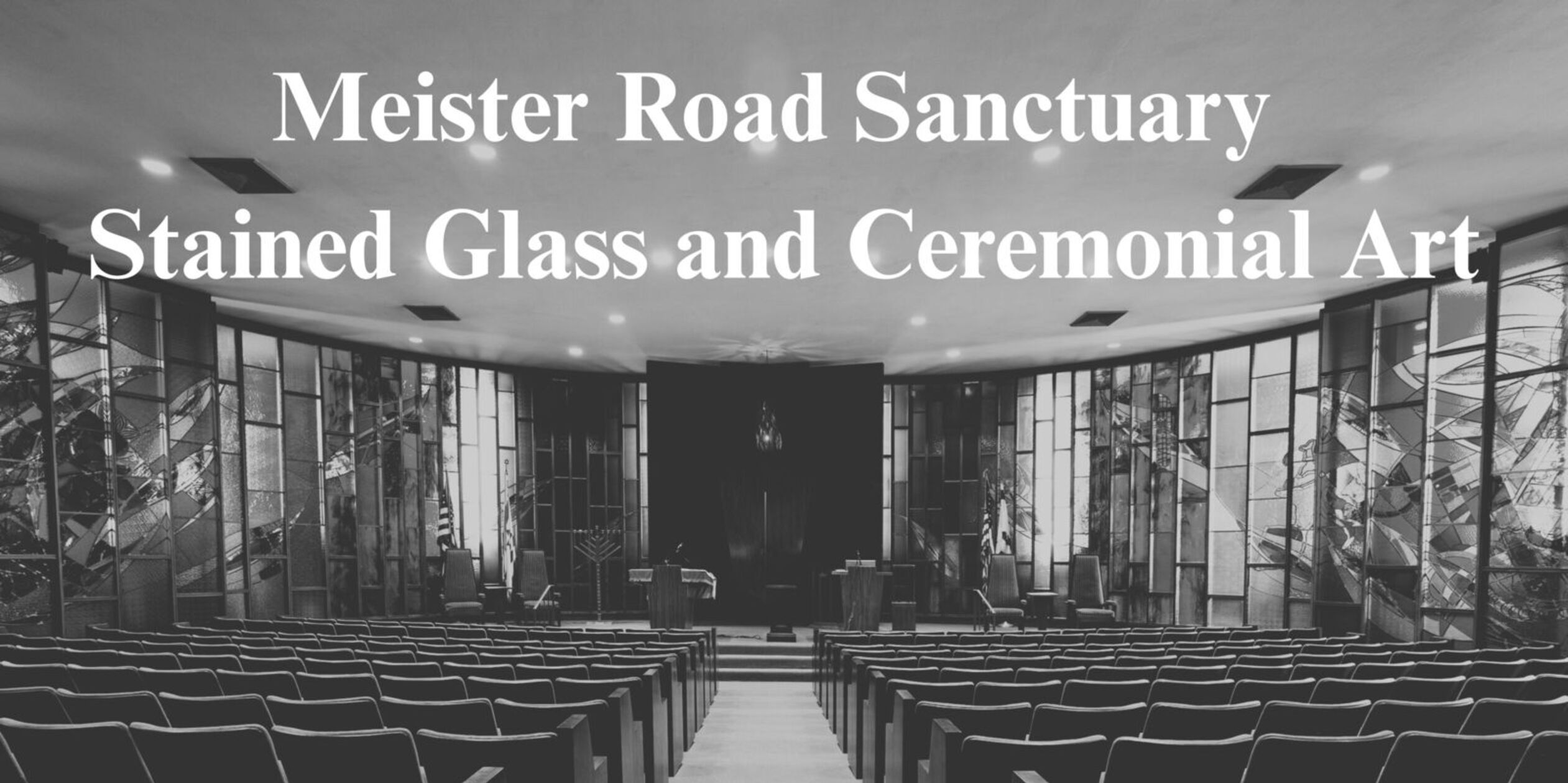 Meisterroadsanctuarystainedglassceremonialart