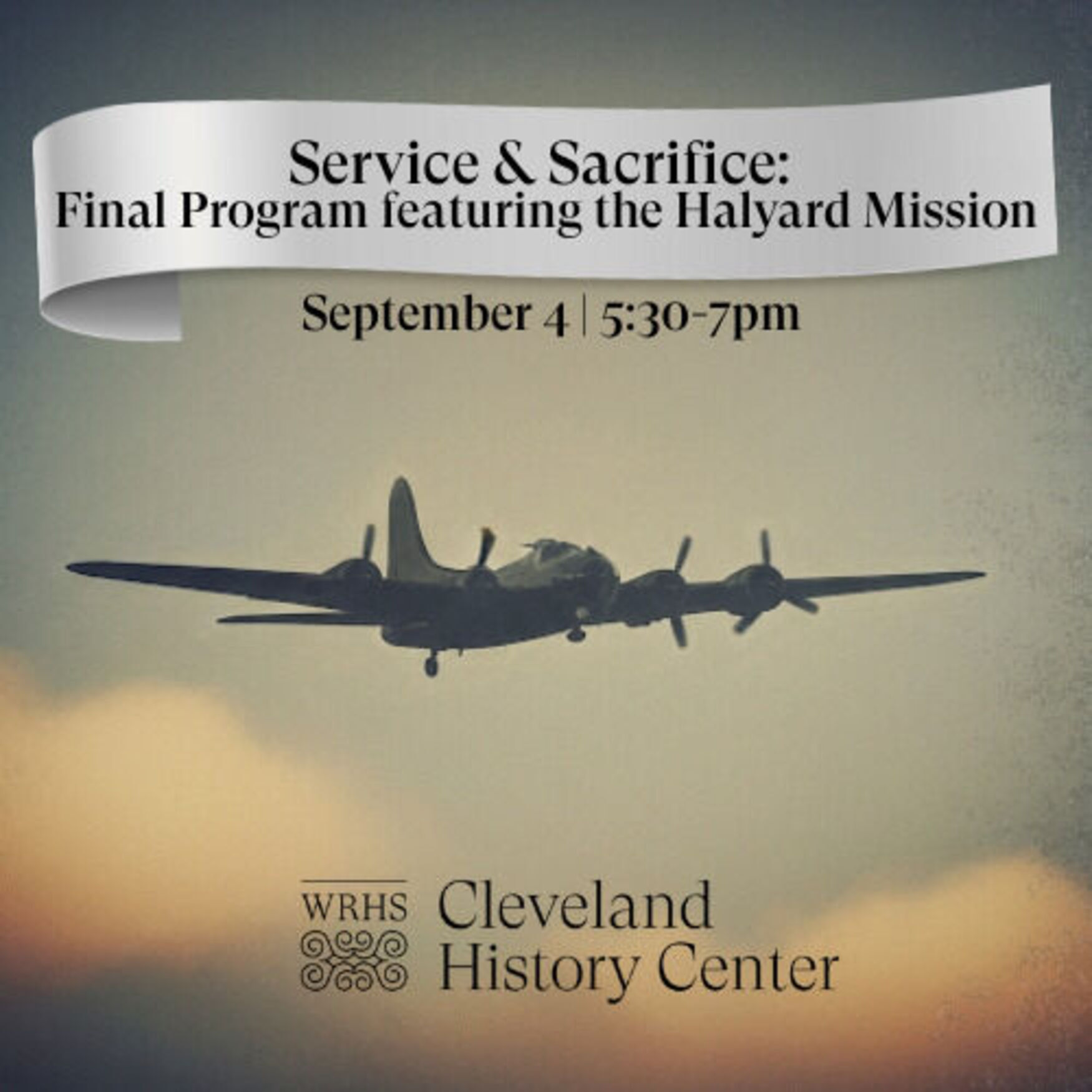 Servicesacrificefinalwwiiprogramfeaturingthehalyardmissionseptember4530pmwesternreservehistoricalsociety1